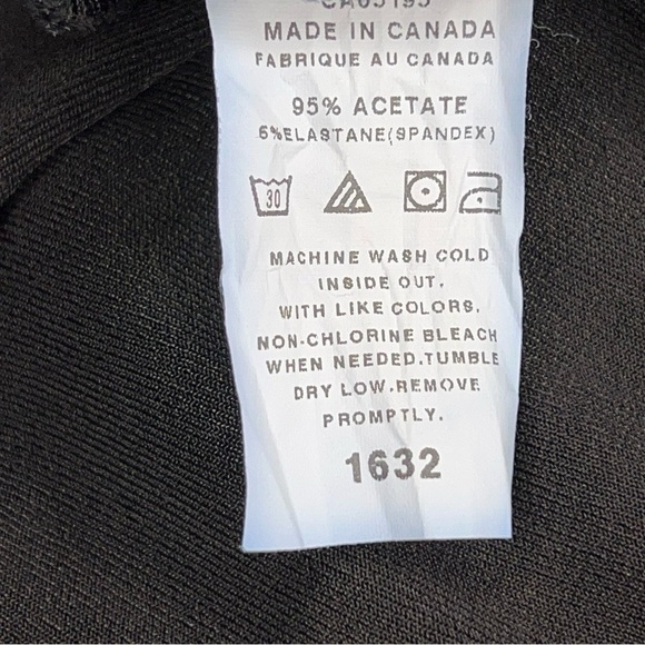 SMALL PICADILLY BLACK DRESS SLEEVELESS STRETCH MIDI EVENT CLASSIC PARTY - Picture 10 of 12